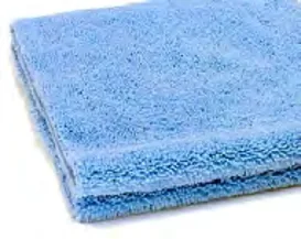 Microfiber Light Blue Towel, Edgeless