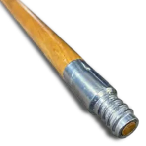 5' Wood Handle w/ Metal Threads