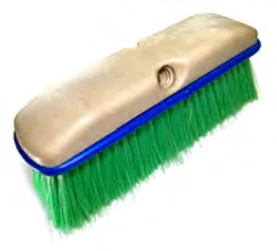 10" Truck Brush / Acid Resistant Green Plastic